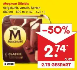 Netto Marken-Discount Magnum Stieleis Angebot