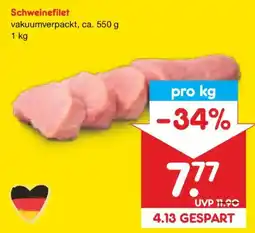 Netto Marken-Discount Schweinefilet Angebot