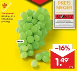 Netto Marken-Discount Trauben hell Angebot