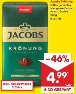 Netto Marken-Discount Jacobs Krönung Angebot