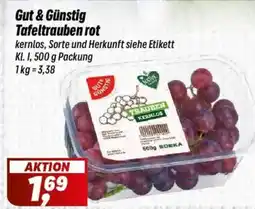 Simmel Gut & Günstig Tafeltrauben rot Angebot