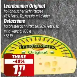 Simmel Leerdammer Original oder Delacrème Angebot