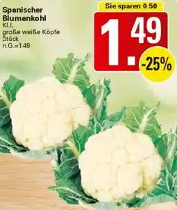 WEZ Spanischer Blumenkohl Angebot