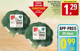 WEZ Gut & Günstig Spanischer Brokkoli Angebot