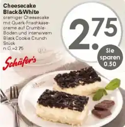 WEZ Schäfer's Cheesecake Black&White Angebot