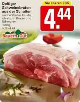 WEZ Deftiger Schweinebraten aus der Schulter Angebot