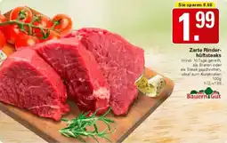 WEZ Bauern Gut Zarte Rinderhüftsteaks Angebot