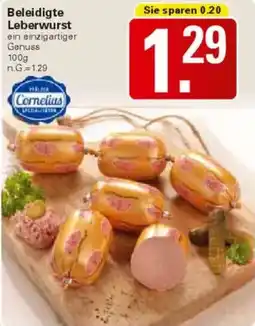 WEZ Cornelius Beleidigte Leberwurst Angebot