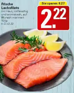 WEZ Frische Lachsfilets Angebot