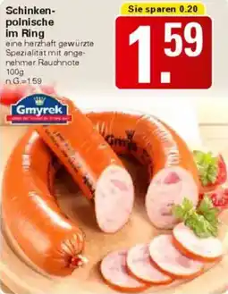 WEZ Gmyrek Schinkenpolnische im Ring Angebot