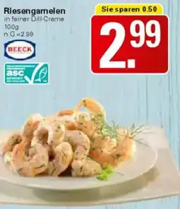 WEZ BEECK Riesengarnelen Angebot