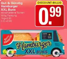 WEZ Gut & Günstig Hamburger XXL Buns Angebot