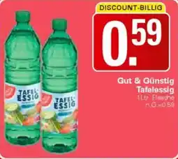 WEZ Gut & Günstig Tafelessig Angebot