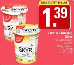 WEZ Gut & Günstig Skyr Angebot