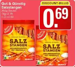 WEZ Gut & Günstig Salzstangen Angebot