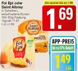 WEZ Fol Epi oder Saint Albray Angebot