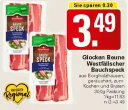 WEZ Glocken Beune Westfälischer Bauchspeck Angebot