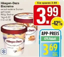 WEZ Häagen-Dazs Eiscreme Angebot