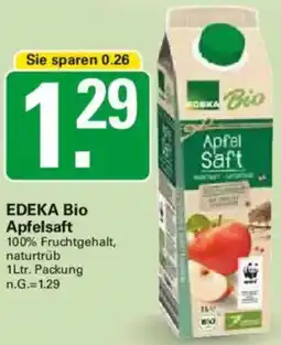WEZ EDEKA Bio Apfelsaft Angebot