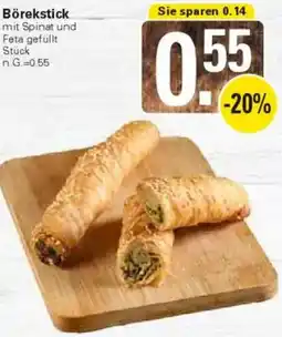 WEZ Börekstick Angebot