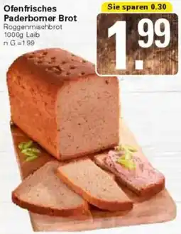 WEZ Ofenfrisches Paderborner Brot Angebot