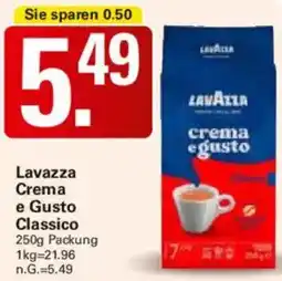 WEZ Lavazza Crema e Gusto Classico Angebot