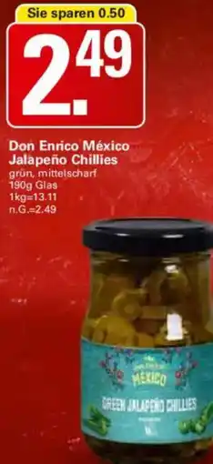 WEZ Don Enrico México Jalapeño Chillies Angebot