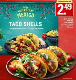 WEZ Don Enrico México Taco Shells Angebot