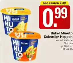 WEZ Birkel Minuto Schneller Happen Angebot