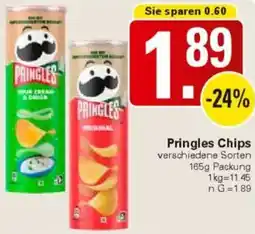 WEZ Pringles Chips Angebot