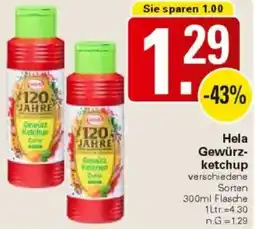 WEZ Hela Gewürzketchup Angebot
