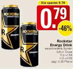 WEZ Rockstar Energy Drink Angebot
