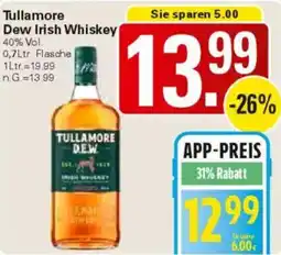 WEZ Tullamore Dew Irish Whiskey Angebot