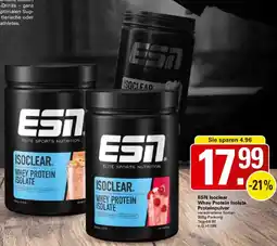 WEZ ESN Isoclear Whey Protein Isolate Proteinpulver Angebot