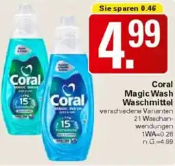 WEZ Coral Magic Wash Waschmittel Angebot