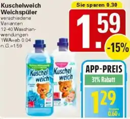 WEZ Kuschelweich Weichspüler Angebot