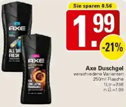 WEZ Axe Duschgel Angebot