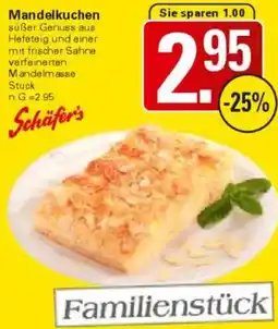 WEZ Schäfer's Mandelkuchen Angebot