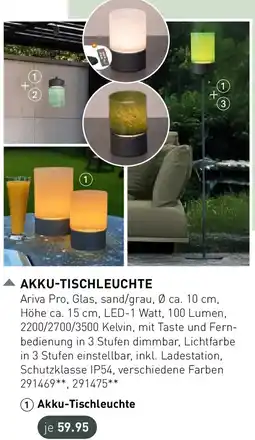 Möbel Martin Akku-tischleuchte Angebot