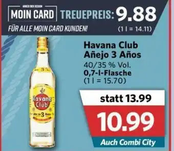 Combi Havana Club Añejo 3 Años 0,7L Angebot