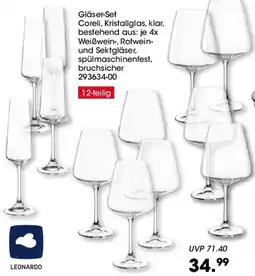Möbel Martin LEONARDO Gläser-Set Angebot