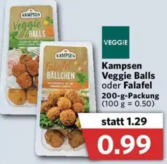 Combi Kampsen Veggie Balls oder Falafel 200g Angebot