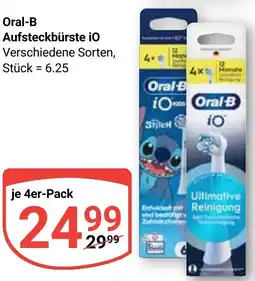 Globus Oral-B Aufsteckbürste iO Angebot
