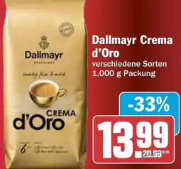 AEZ Dallmayr Crema d'Oro Angebot