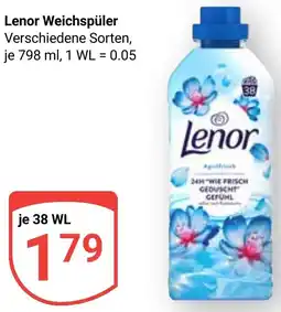 Globus Lenor Weichspüler Angebot