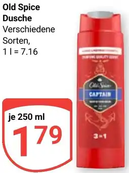 Globus Old Spice Dusche Angebot
