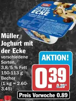AEZ Müller Joghurt mit der Ecke Angebot
