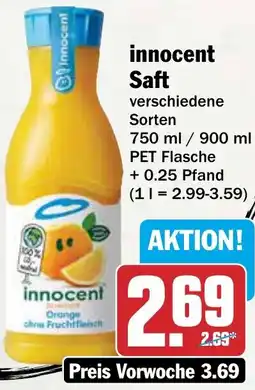 AEZ Innocent Saft Angebot