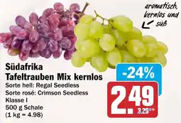 AEZ Südafrika Tafeltrauben Mix kernlos Angebot