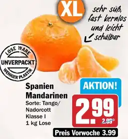 AEZ Spanien Mandarinen Angebot